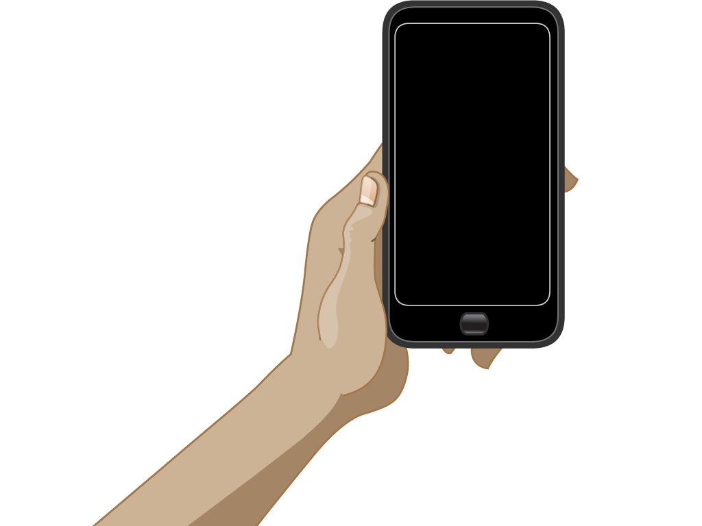 Smartphone Holding Hand PNG Download Free PNG Image
