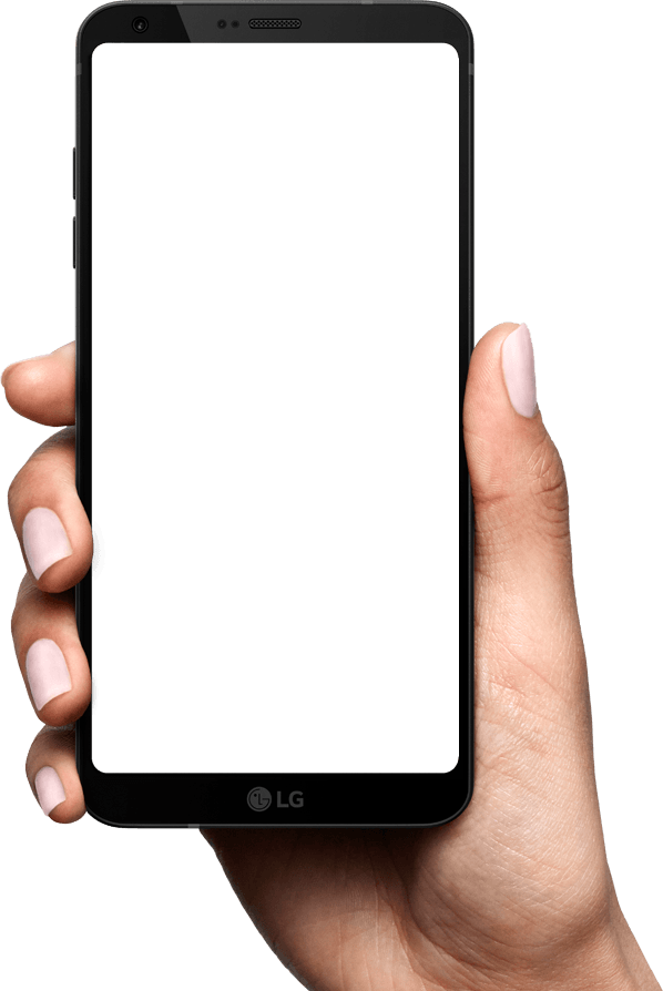 Smartphone Holding Hand Free Clipart HQ PNG Image