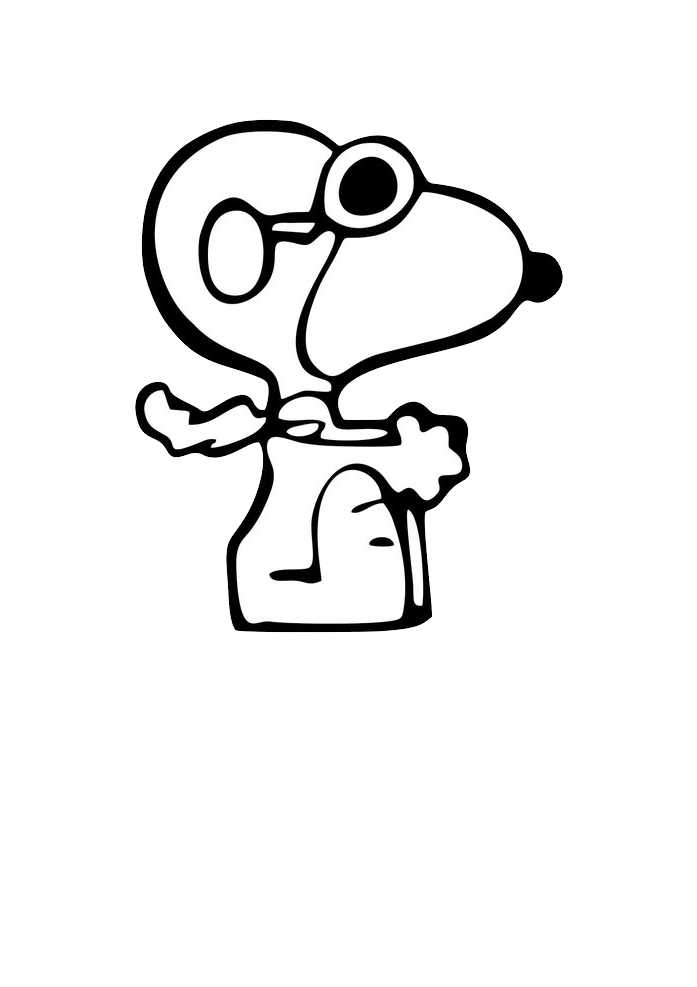 Snoopy Transparent PNG Image