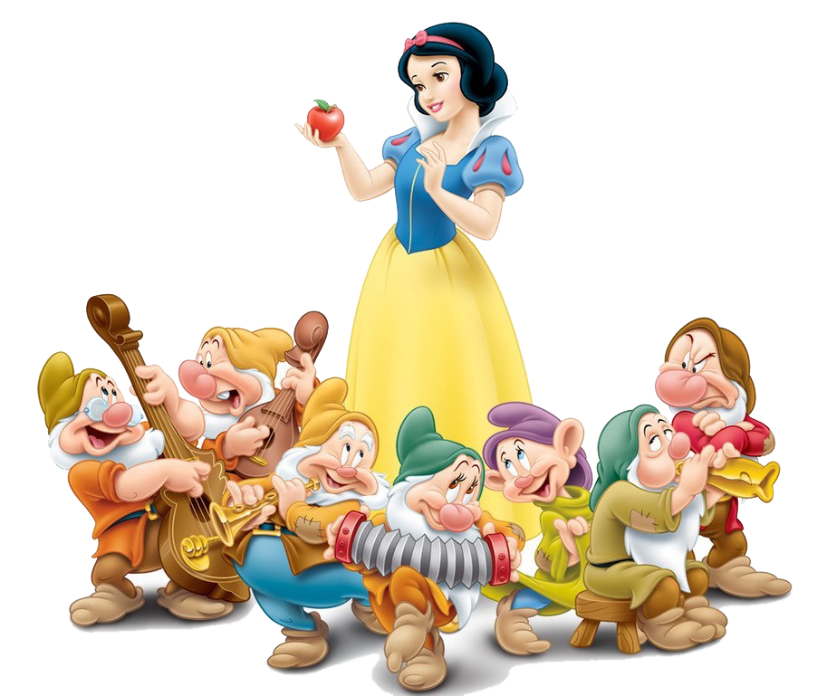 Snow White And The Seven Dwarfs Photos PNG Image
