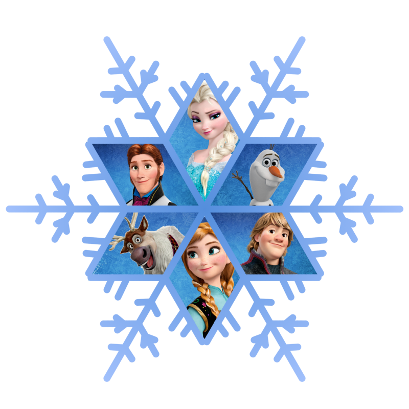 Frozen Snowflake Free Download PNG Image