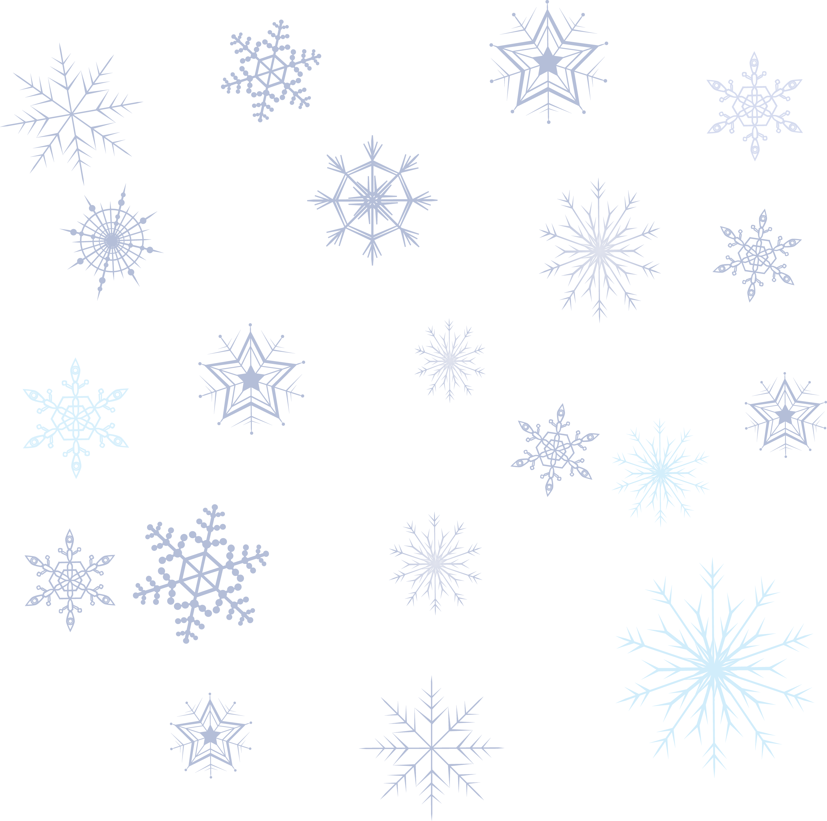 Download Download Pattern Snowflake Collection Variety Free ...