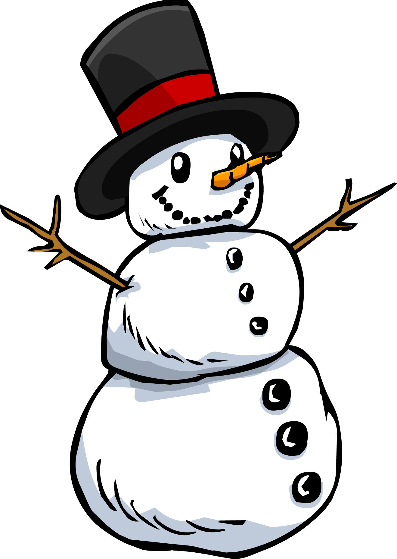 Snowman Clip Art PNG Image