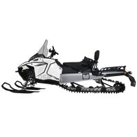 Snowmobile Transparent PNG Image
