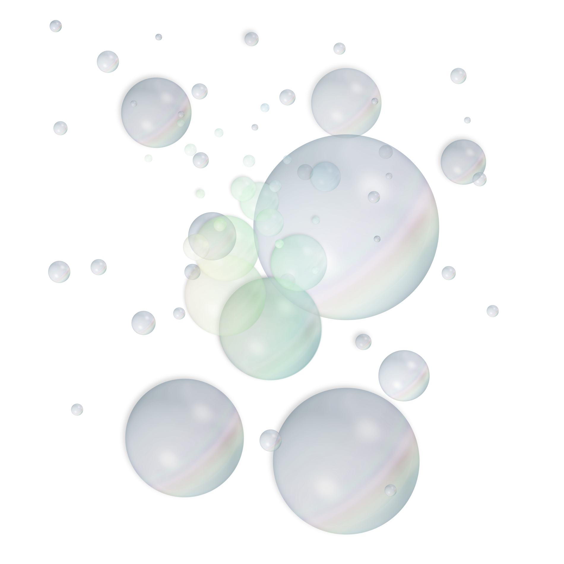 Soap bubbles Transparent PNG Image