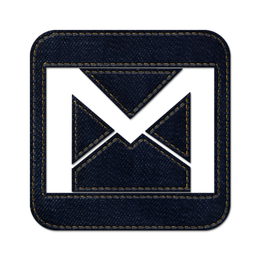 Blue Square Angle Electric Brand Emblem Gmail PNG Image