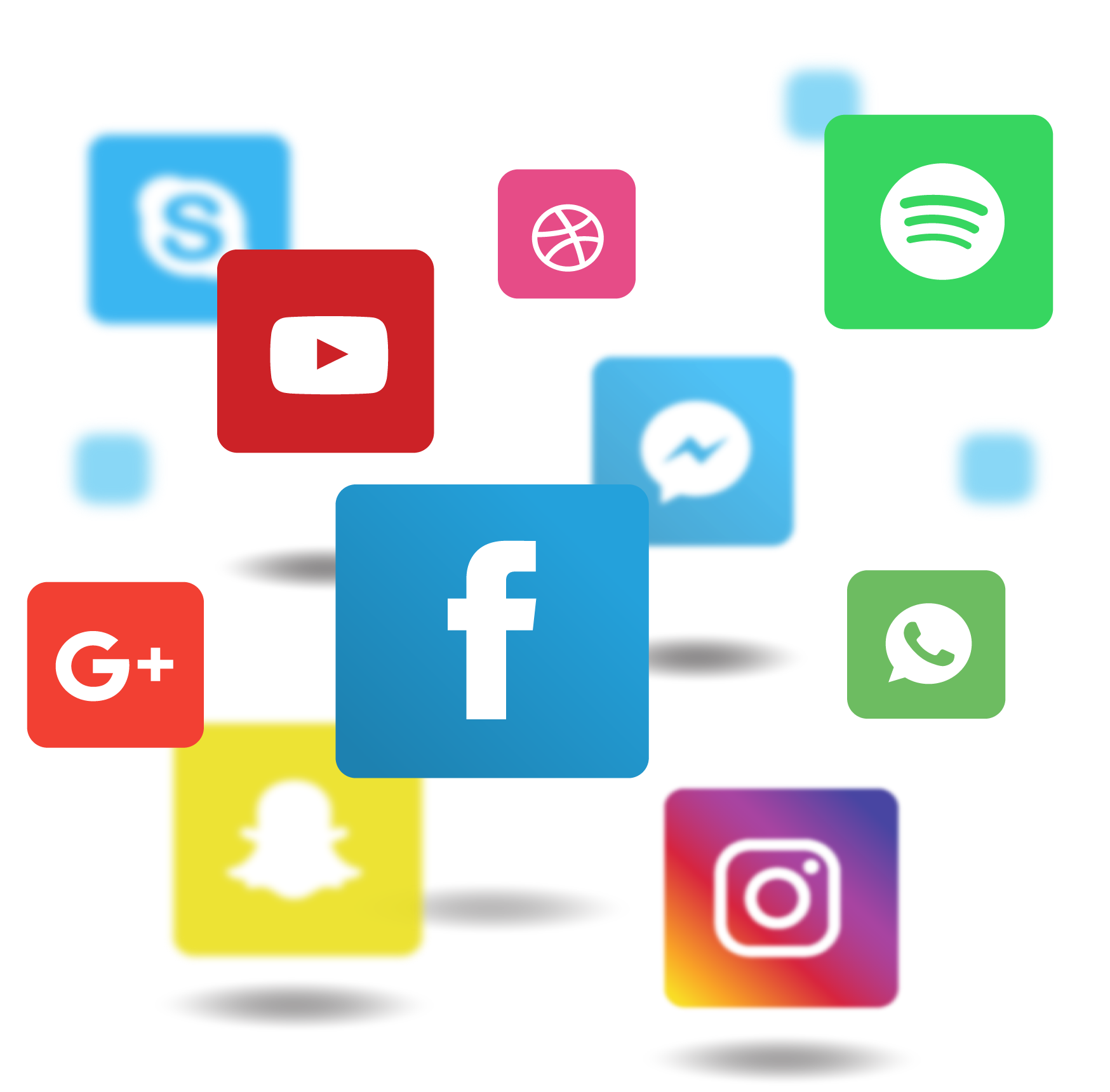 List 104+ Wallpaper Logos Of Social Media Apps Updated