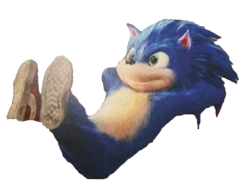 Sonic The Movie Hedgehog Free PNG HQ PNG Image