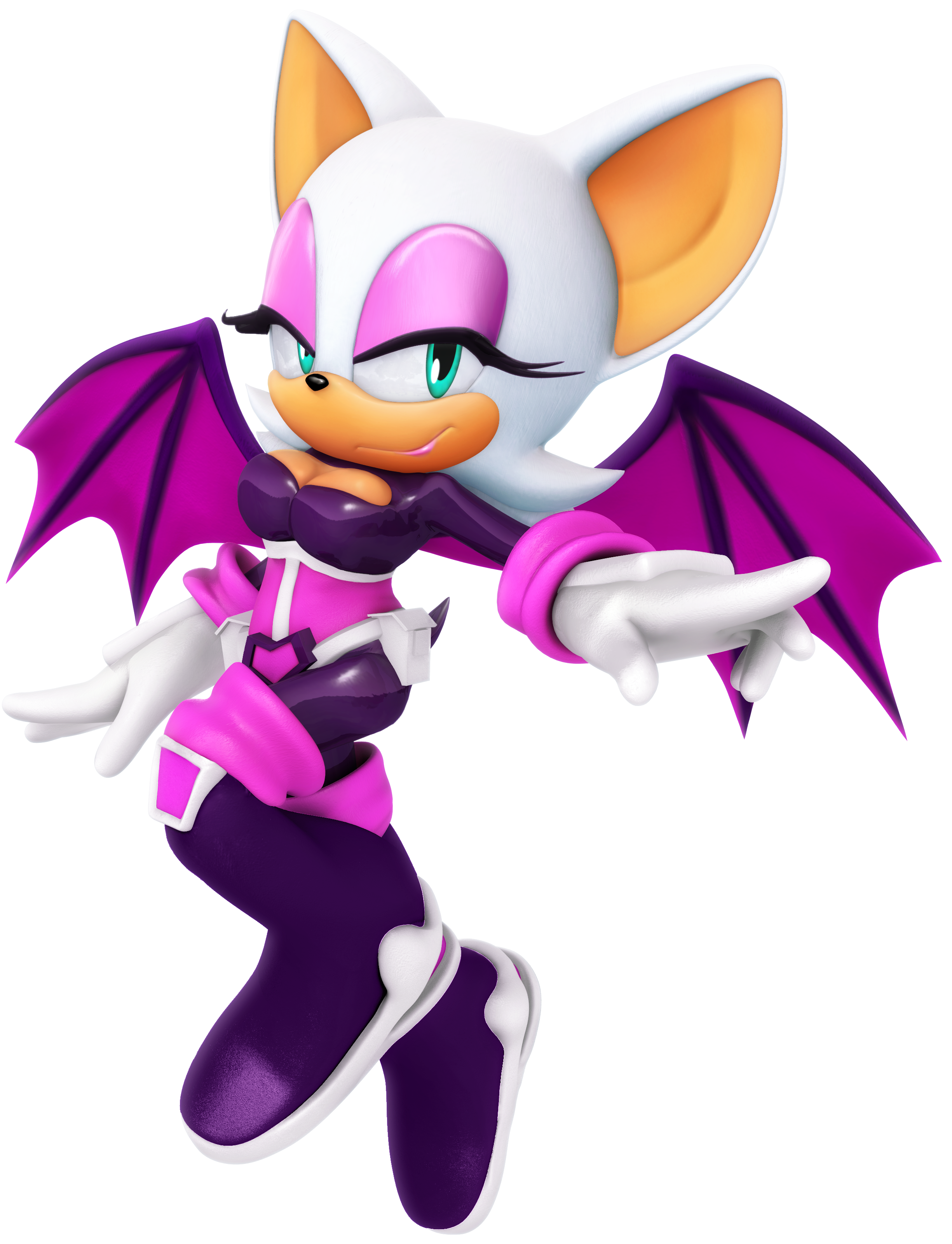 Sonic Bat Series Rouge X The PNG Image