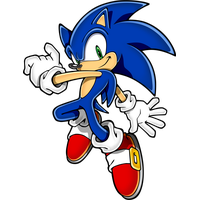 Sonic the Hedgehog transparent image download, size: 655x1219px