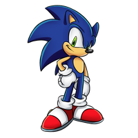 hand drawn sonic sonic with headphones cool sonic png download - 4096*4096  - Free Transparent Hand Drawn Sonic png Download. - CleanPNG / KissPNG