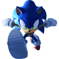 Sonic the Hedgehog transparent image download, size: 1372x1568px