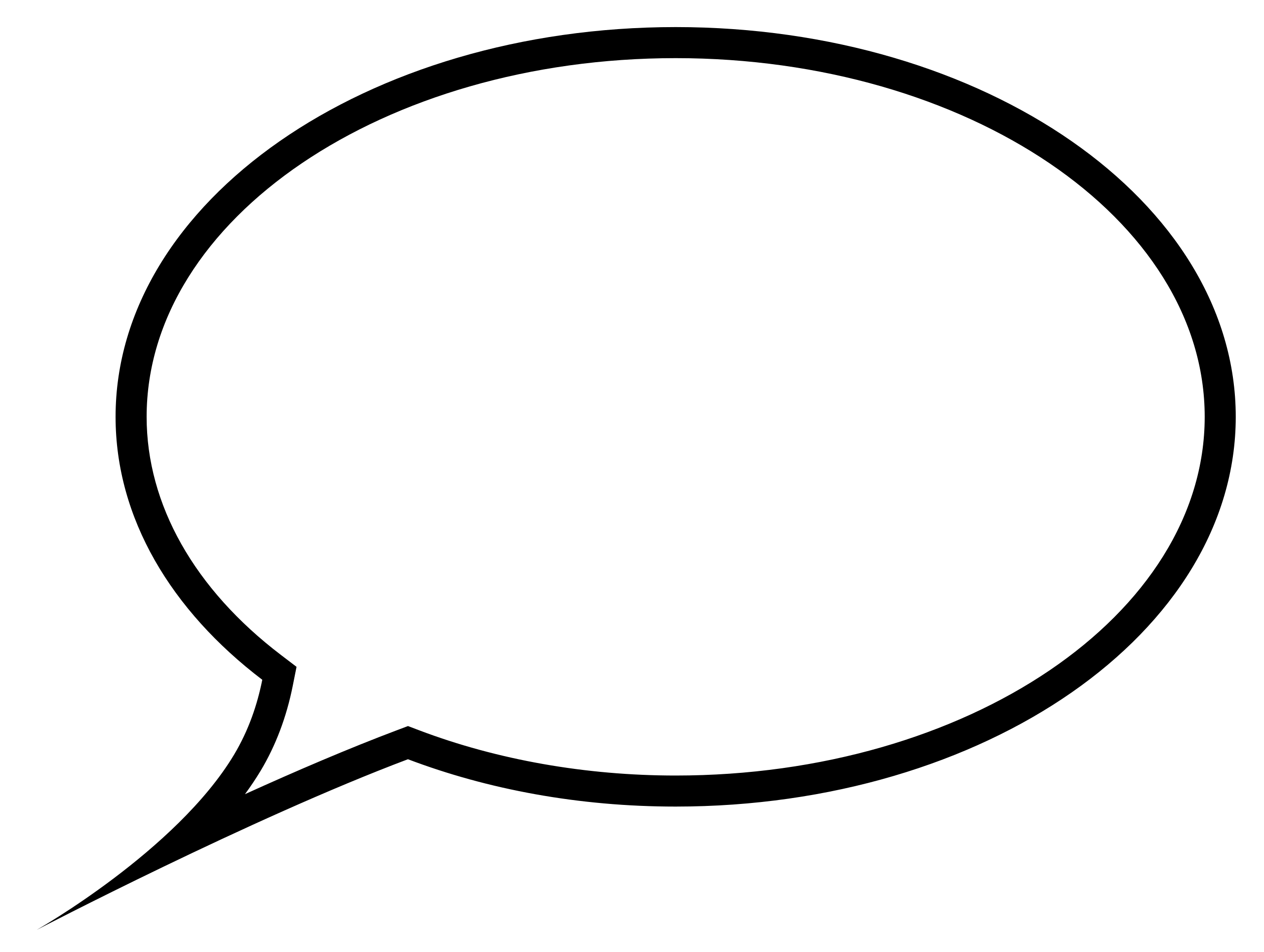 Speech balloon Transparent PNG Image