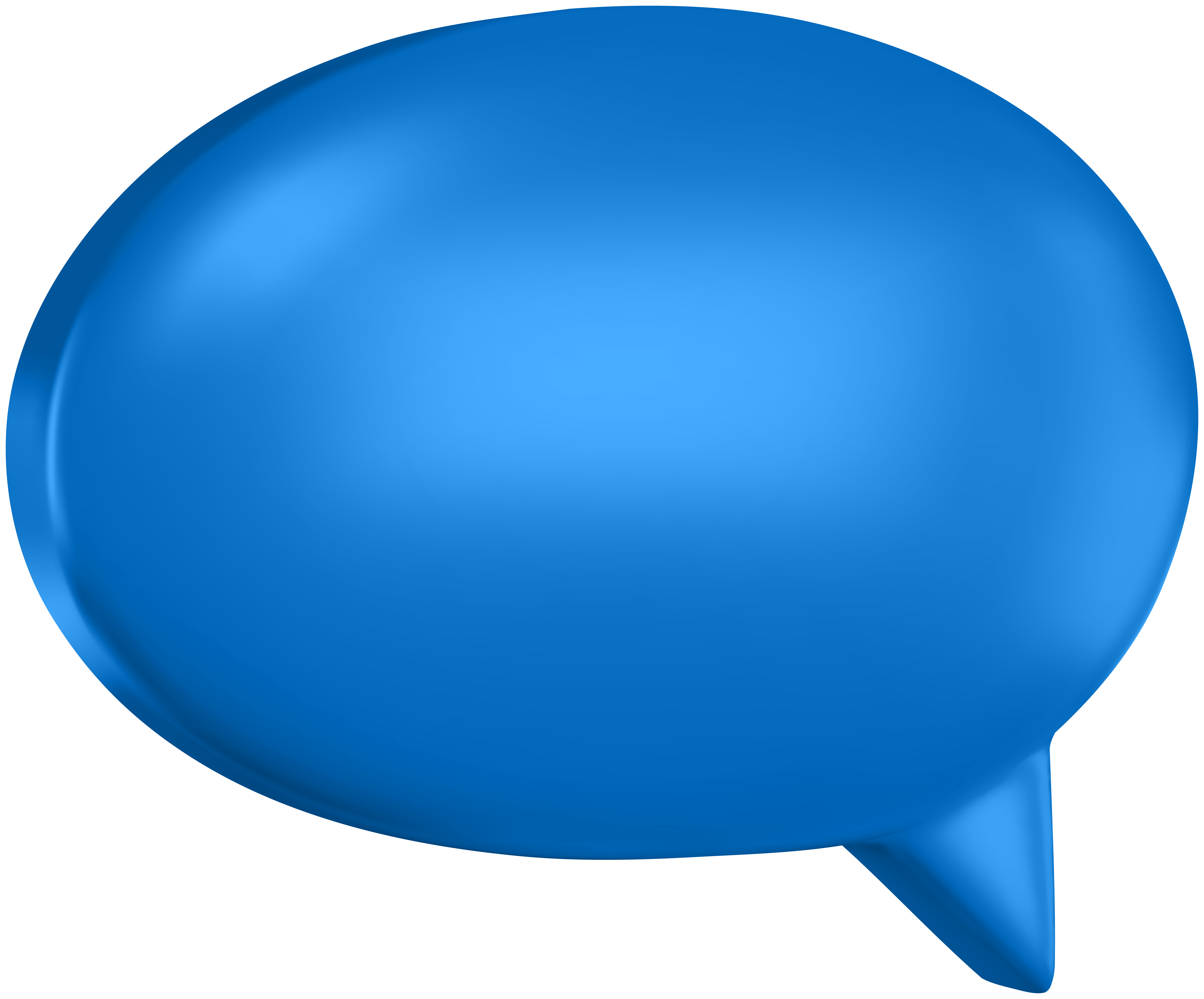 Speech balloon Transparent PNG Image