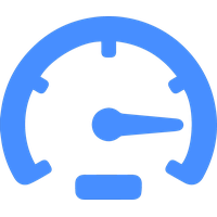 Blue Text Computer Speed Icons Free Download Image