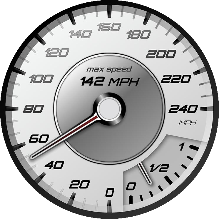 Speedometer Transparent PNG Image