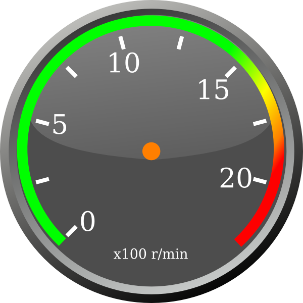 Speedometer Transparent PNG Image