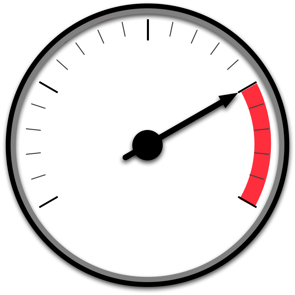 Speedometer Transparent PNG Image
