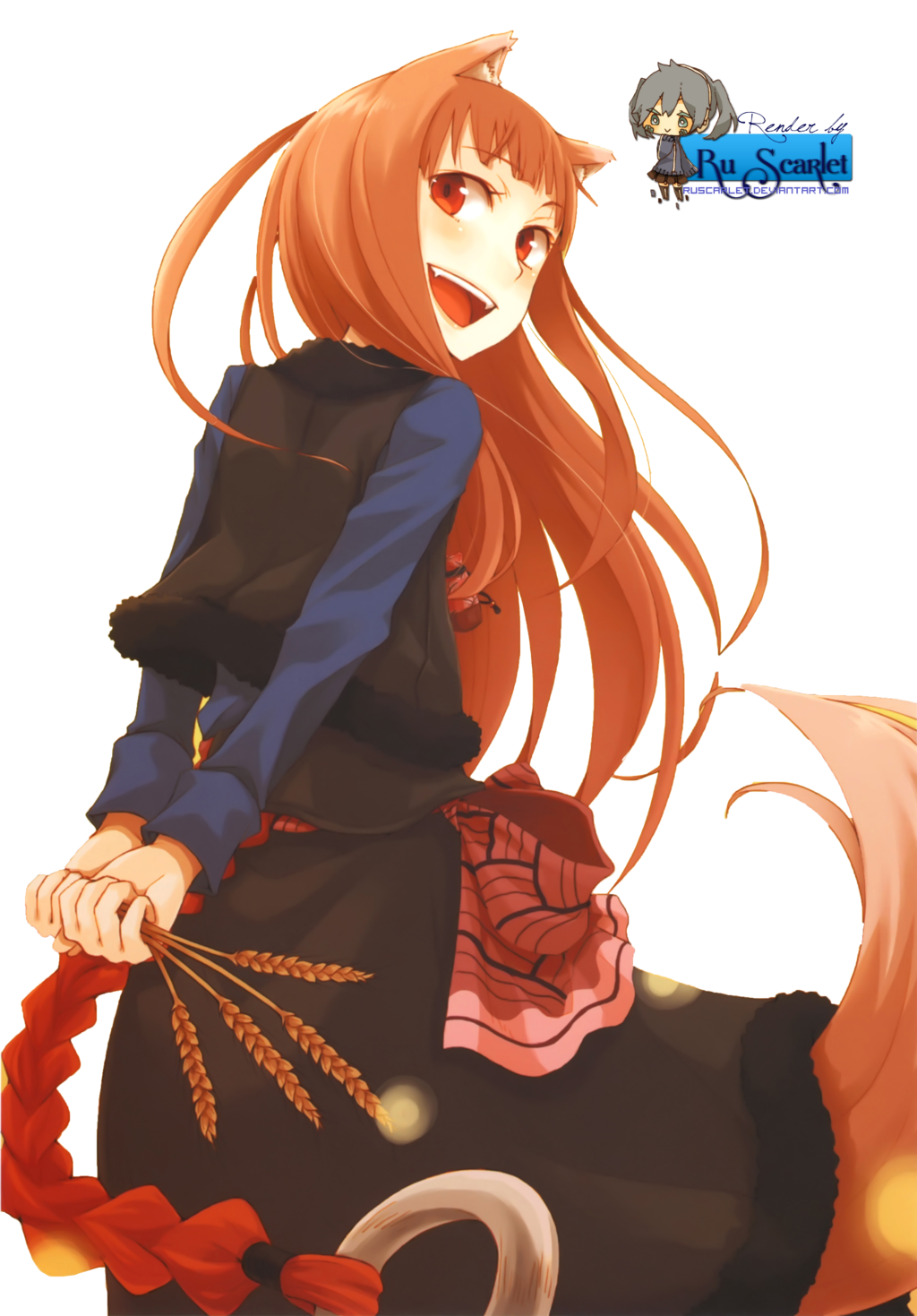 Spice And Wolf Hd PNG Image