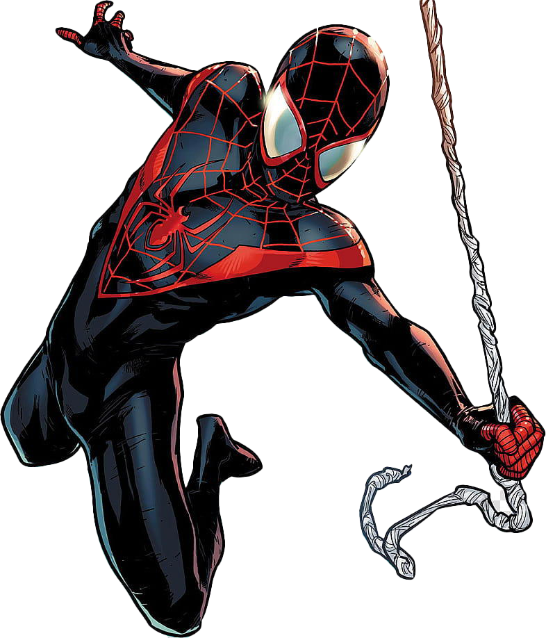 Picture Spider-Man Miles Morales Free Clipart HQ PNG Image