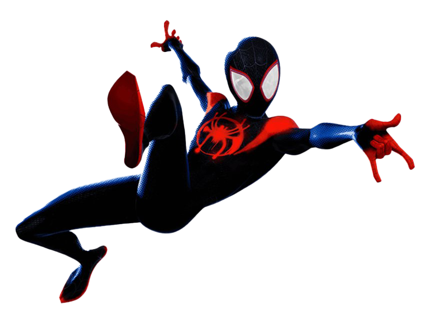 The Spider-Man Into Spider-Verse HQ Image Free PNG Image