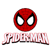 Superhero Spiderman Character Fictional Logo Red PNG Image