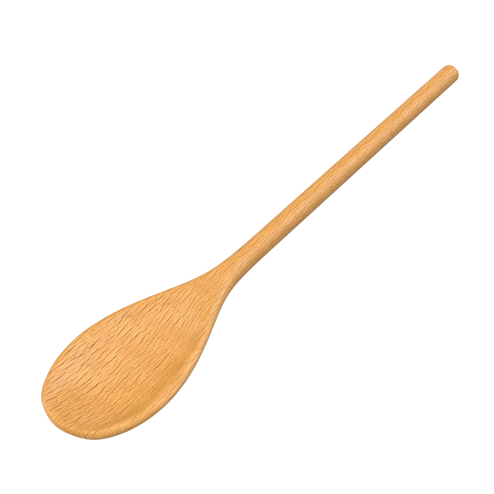 35316 2 Wooden Spoon Transparent 