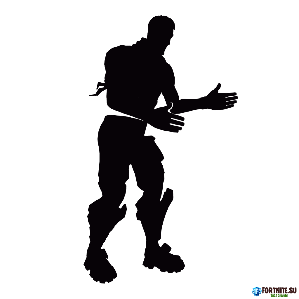Standing Tshirt Silhouette Fortnite Hoodie Download HQ PNG PNG Image
