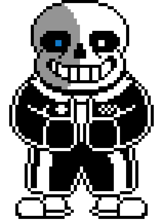 Download Art Sprite Undertale Line Black White HQ PNG Image | FreePNGImg