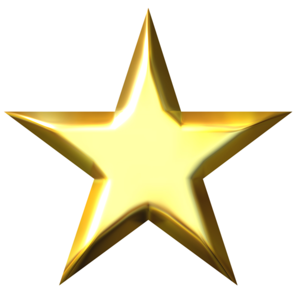 Abstract Star Gold PNG Free Photo Transparent PNG Image