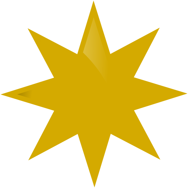 Star Gold Free Clipart HQ PNG Image