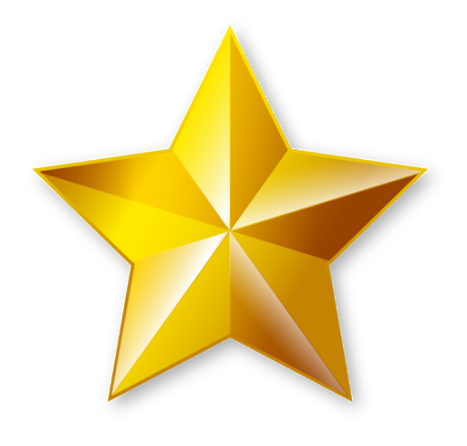 Free Gold Star Transparent Background - Download in Illustrator, EPS, SVG,  JPG