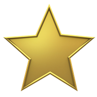 3D Gold Star Photos