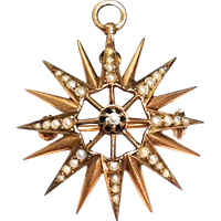 Gold Starburst Clipart