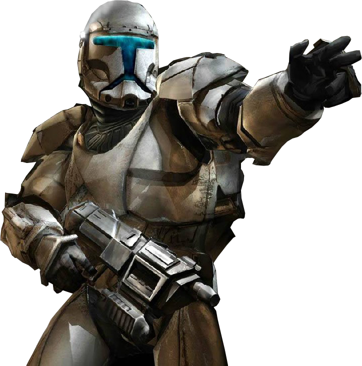 Star Clone Wars Mercenary Figurine The Trooper PNG Image