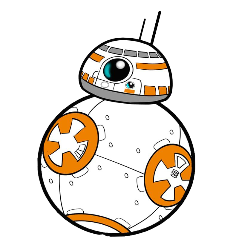 Picture Robot Bb-8 Free Clipart HD PNG Image