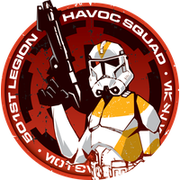 501St Legion Clone Character Fictional Squad Logo PNG Image