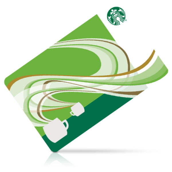 Coffee Gift Greeting Vouchers Note Starbucks Cards PNG Image