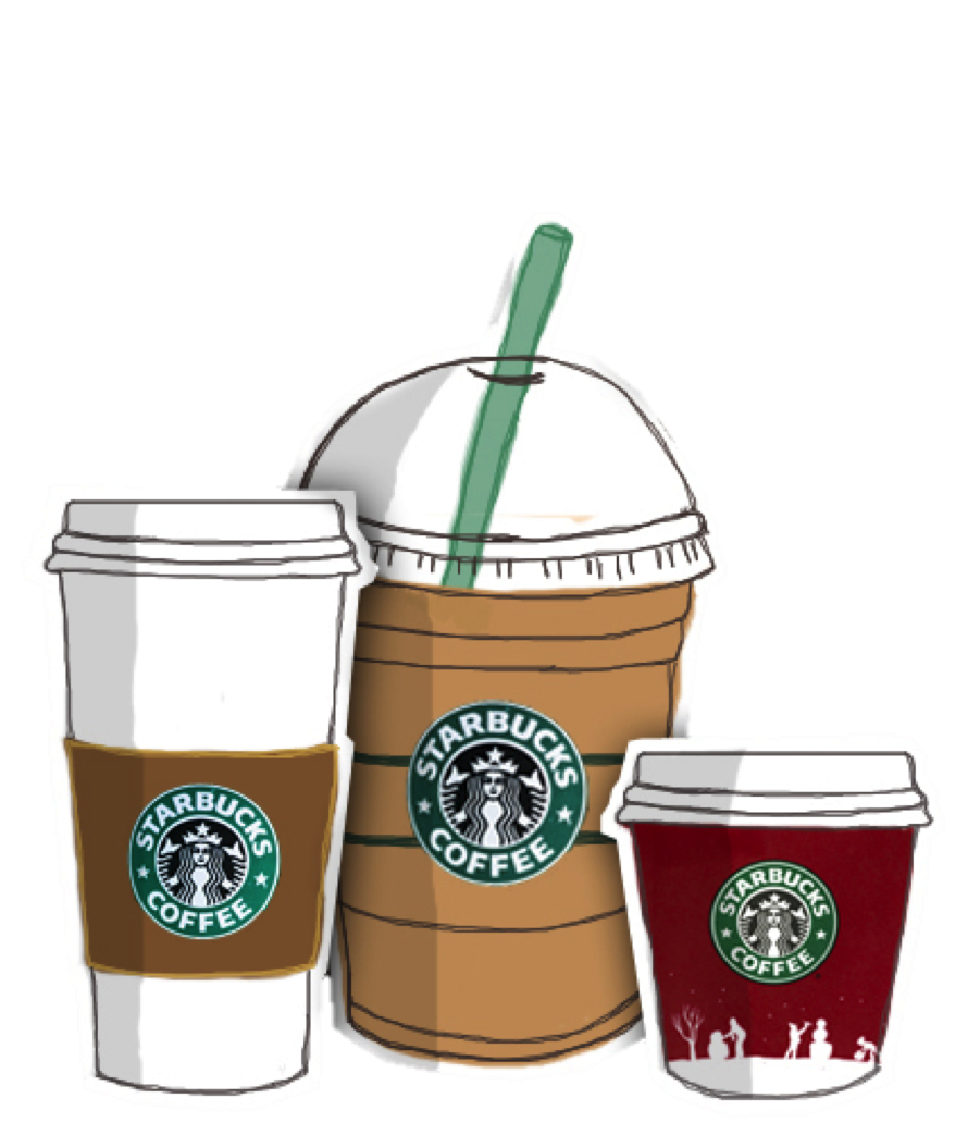 Download Coffee Frappuccino Starbucks Drawing Free HD Image HQ PNG