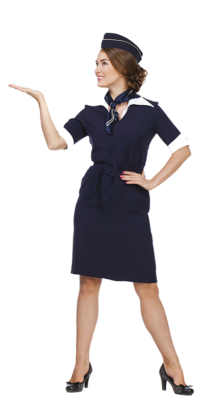 Stewardess Transparent PNG Image