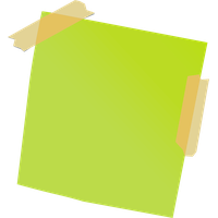 Sticky note Transparent PNG Image