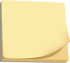 Sticky note Transparent PNG Image