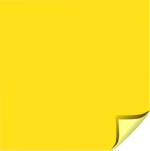 Sticky note Transparent PNG Image