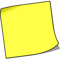 Sticky note PNG