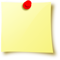 Sticky note PNG