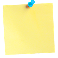 Sticky note PNG