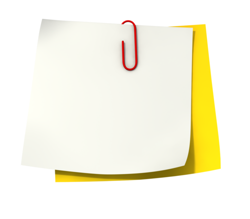 Sticky note Transparent PNG Image