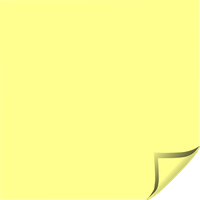 Sticky note PNG