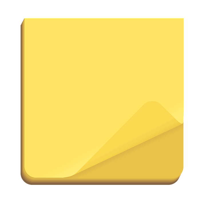 Sticky note Transparent PNG Image