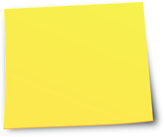 Sticky note Transparent PNG Image